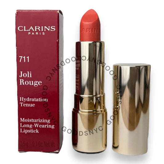 Clarins Paris Joli Rouge Moisturizing LongWear Lipstick 0.12 oz/ 3.5 g