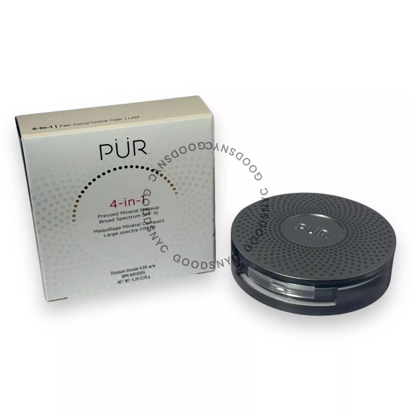 PUR 4 In 1 Pressed Mineral Makeup SPF 15 Powder Foundation 0.28 oz/ 8 g