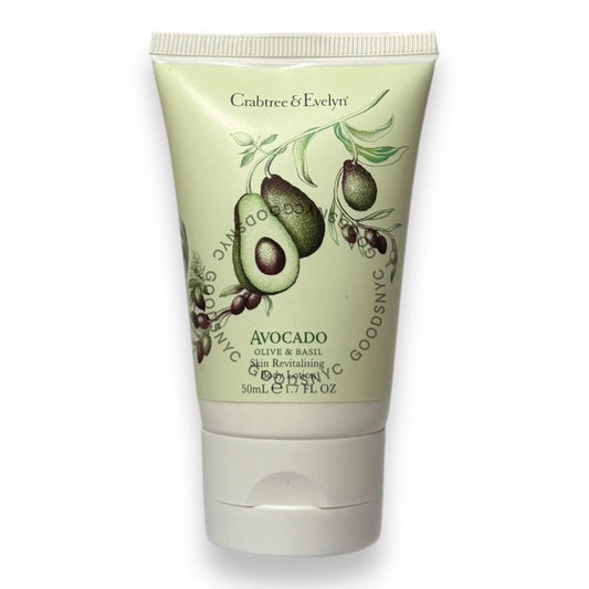 Crabtree & Evelyn Avocado Olive & Basil Skin Revitalising Body Lotion 1.7 fl oz/ 50 ml