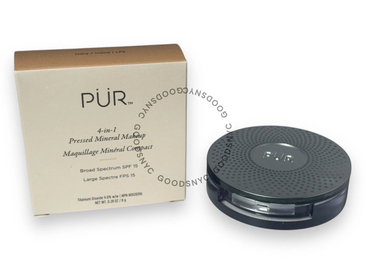 PUR 4 In 1 Pressed Mineral Makeup SPF 15 Powder Foundation 0.28 oz/ 8 g
