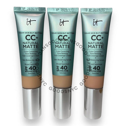 It Cosmetics CC+ Cream Foundation Matte 1.08 oz/ 32 ml