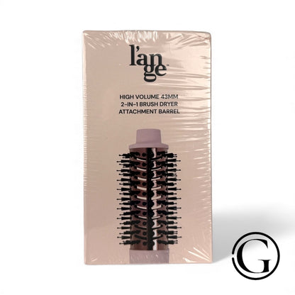 L'Ange High Volume 43mm 2-N-1 Brush Dryer Attachment Barrel New Sealed