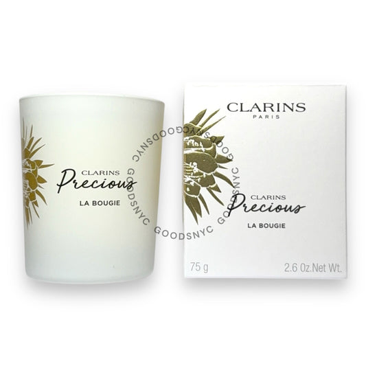 Clarins Precious La Bougie Scented Candle – 2.6 fl oz / 75g